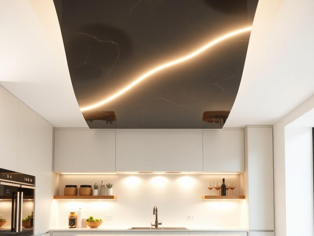 Keuken — Plafond met LED